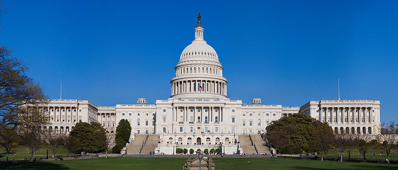 The west face of the United States Capitol.