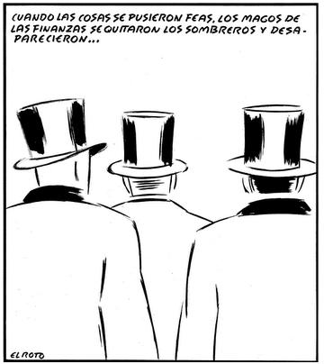 Las finanzas internacionales por el Roto