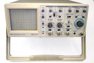 Controles del osciloscopio