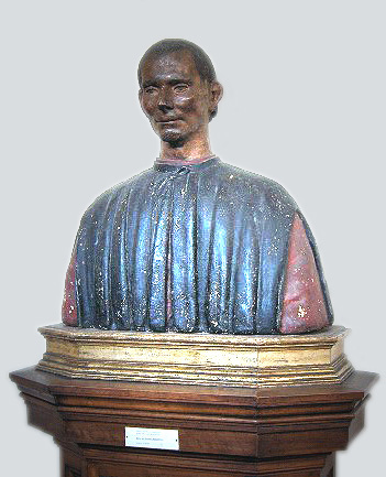 Busto de Maquiavelo