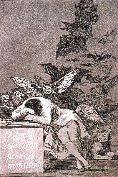 Grabado de Goya