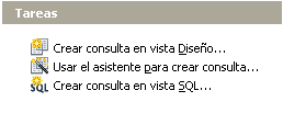 crear consulta