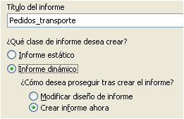 título informe