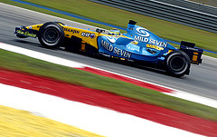 Renault de Fórmula 1 en Sepang